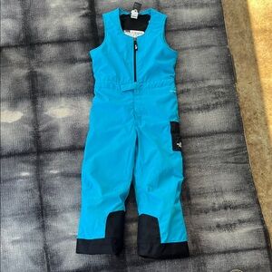 The North Face Black and Blue Toddler Bib